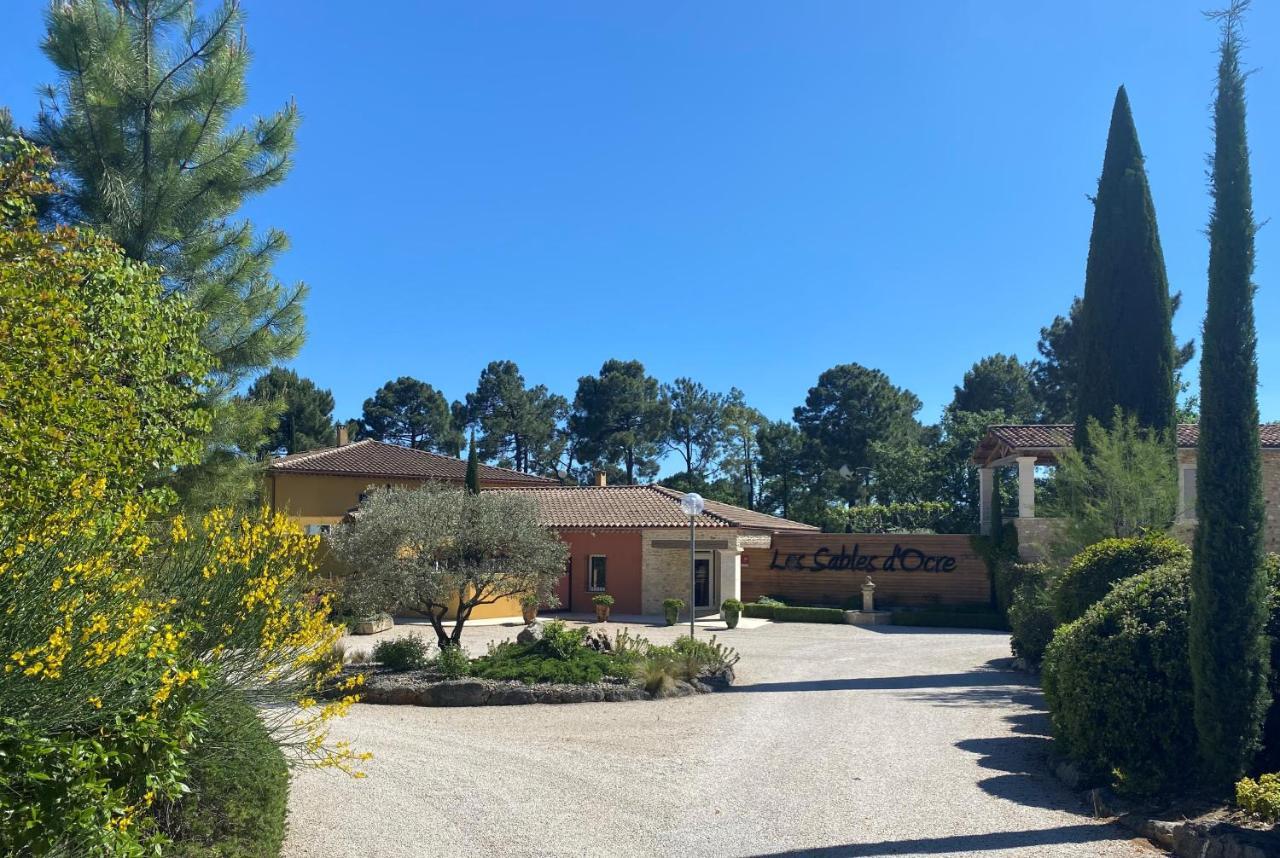 Les Sables D'Ocre & Spa Roussillon  Bagian luar foto